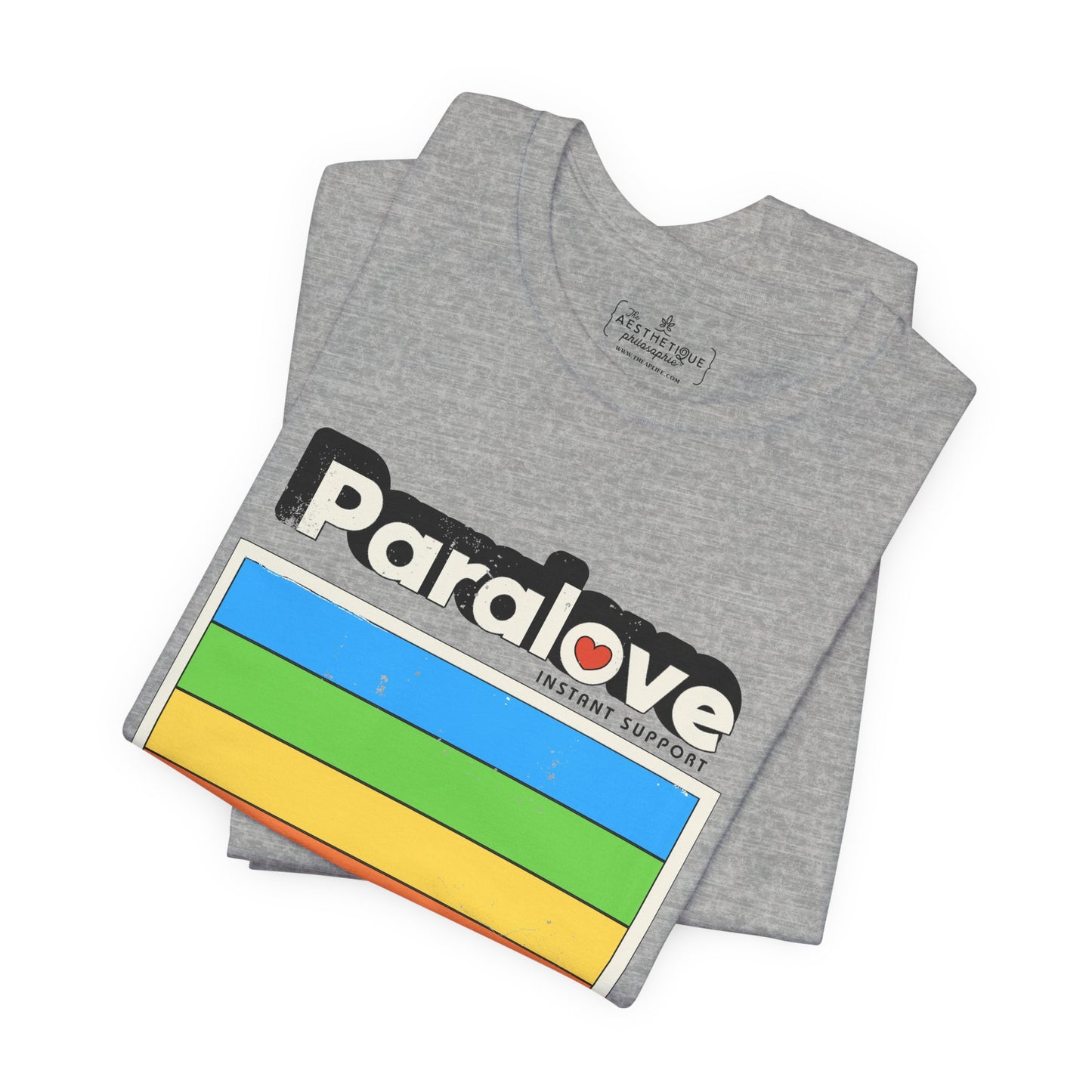 Para Love - Instant Support - Adult Unisex Jersey Short Sleeve Tee