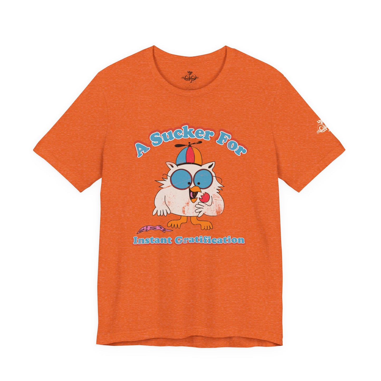 A Sucker for Instant Gratification - Adult Unisex Jersey Short Sleeve Tee