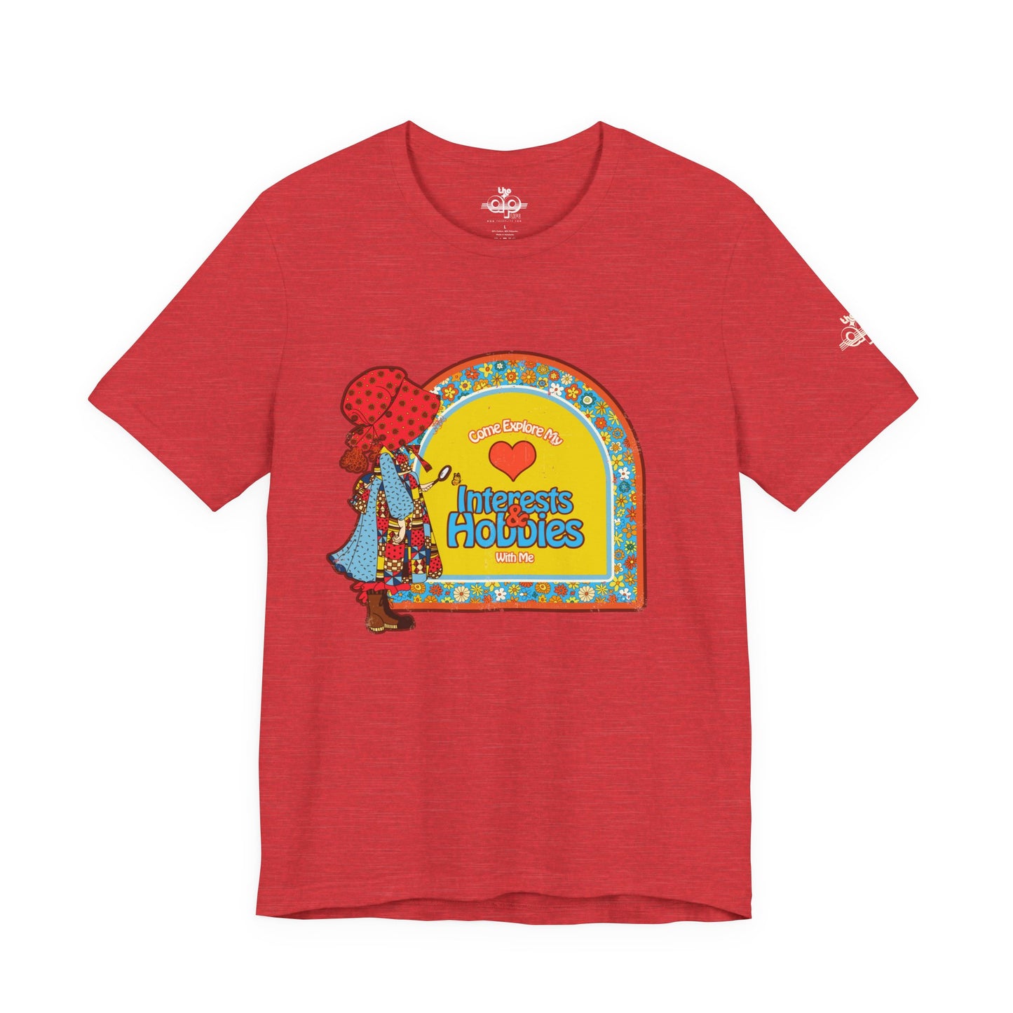Come Explore My Interests & Hobbies with Me - Adult Unisex Jersey Short Sleeve Tee
