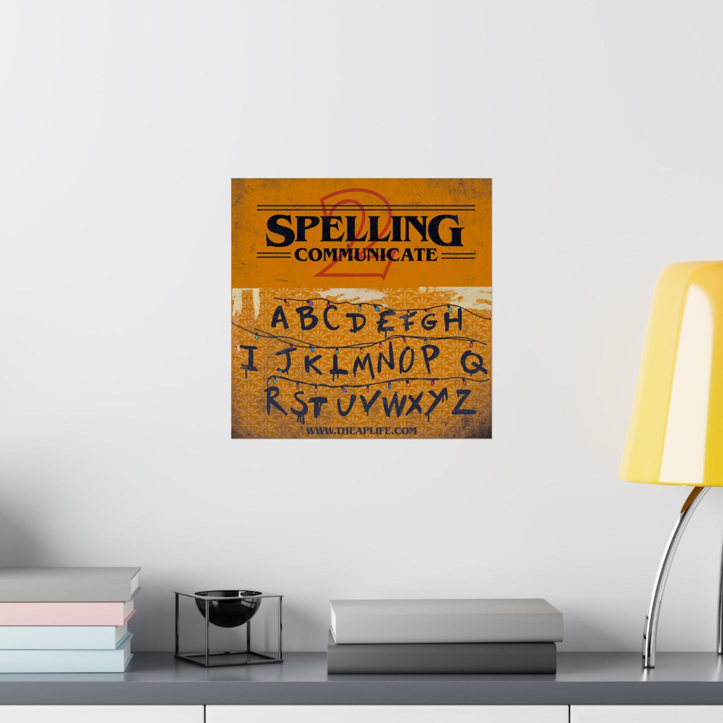 Spelling to Communicate - S2C - Satin Poster (210gsm)