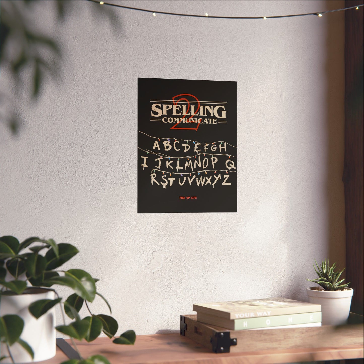Spelling to Communicate - S2C - Matte Vertical Poster