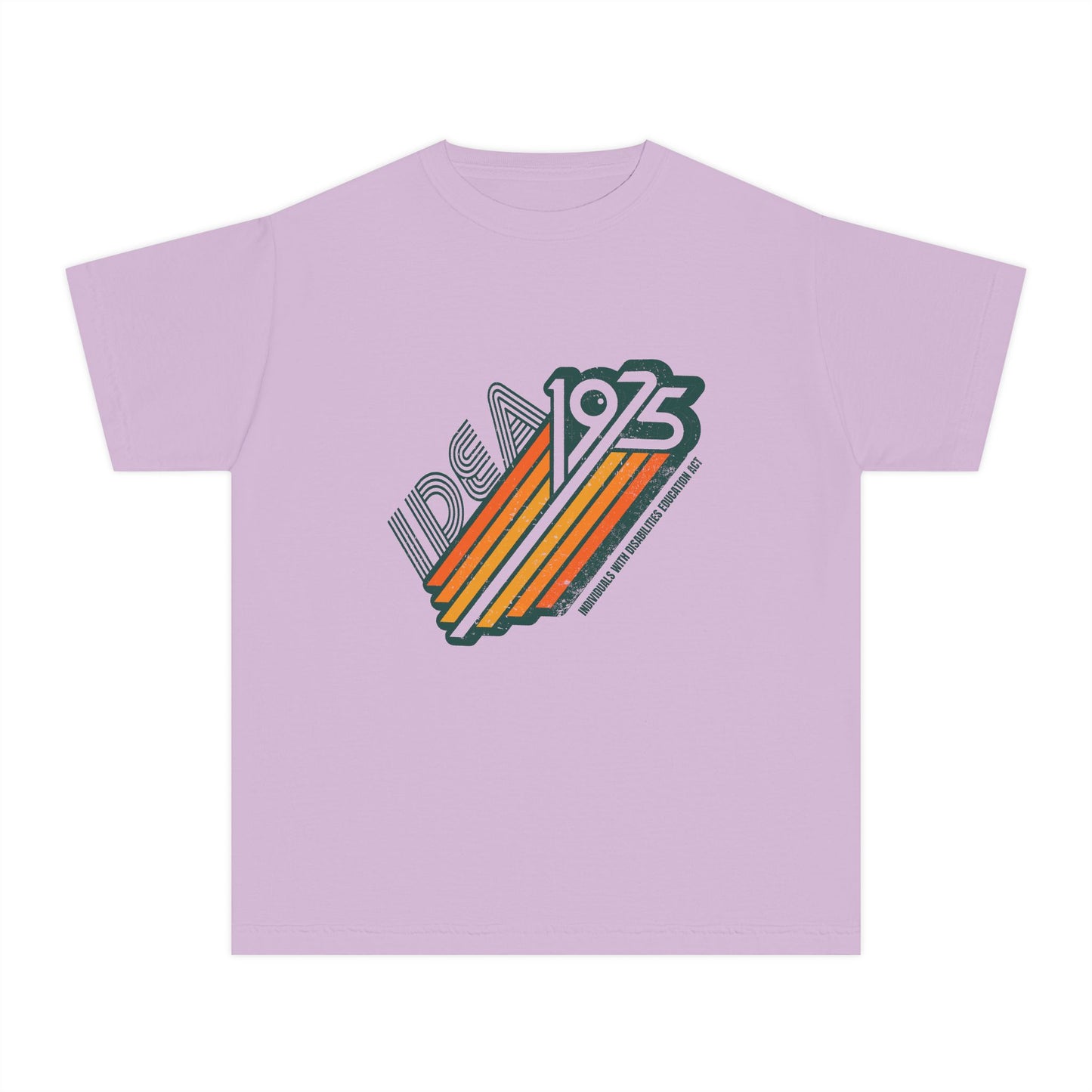 IDEA - 1975 - Individuals with Disabilities Education Act - Youth Unisex Midweight Tee
