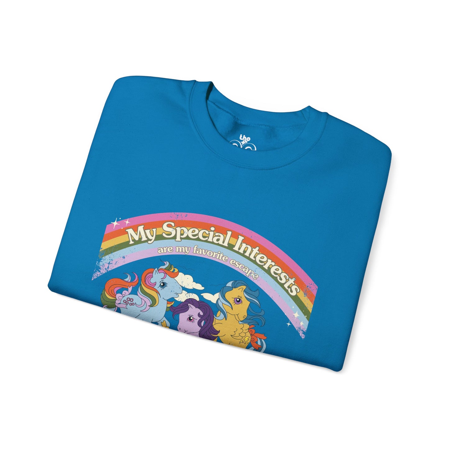 My Special Interests are my Favorite Escape - Adult Unisex Heavy Blend™ Crewneck Sweatshirt
