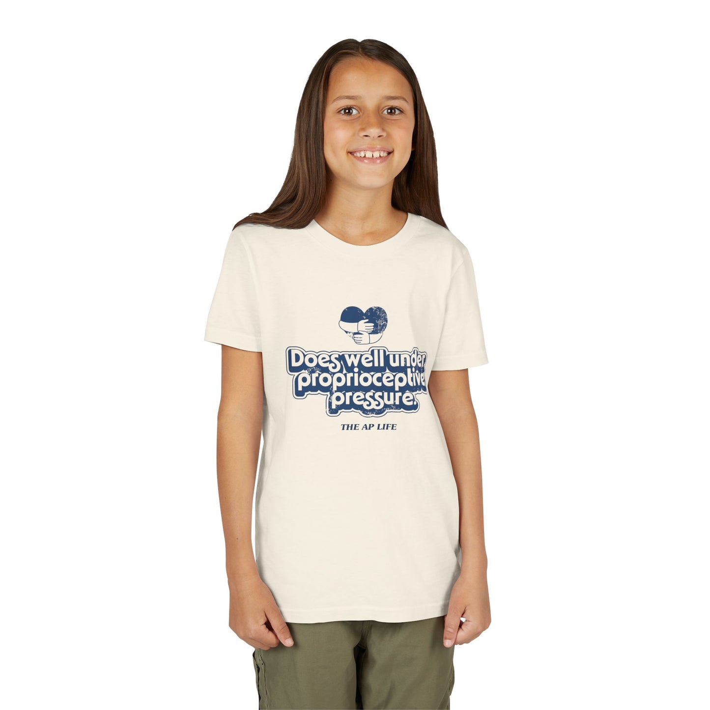 Does Well Under Proprioceptive Pressure - Sensory Input - Youth Short Sleeve Tee