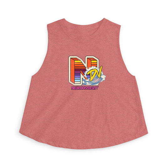 NDV - Neurodiversity - Women's Cropped Tank Top