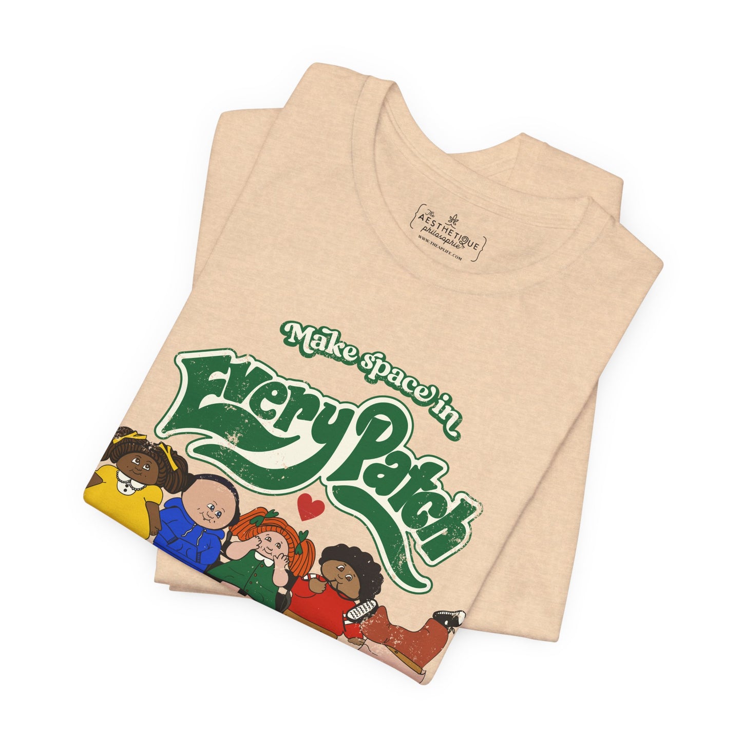 Make Space in Every Patch - Inclusion Matters - Adult Unisex Jersey Tee