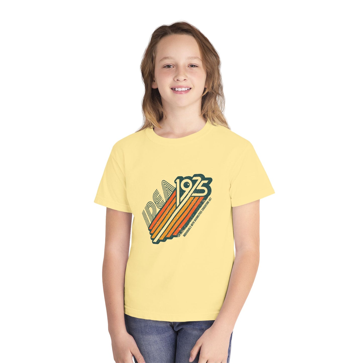 IDEA - 1975 - Individuals with Disabilities Education Act - Youth Unisex Midweight Tee