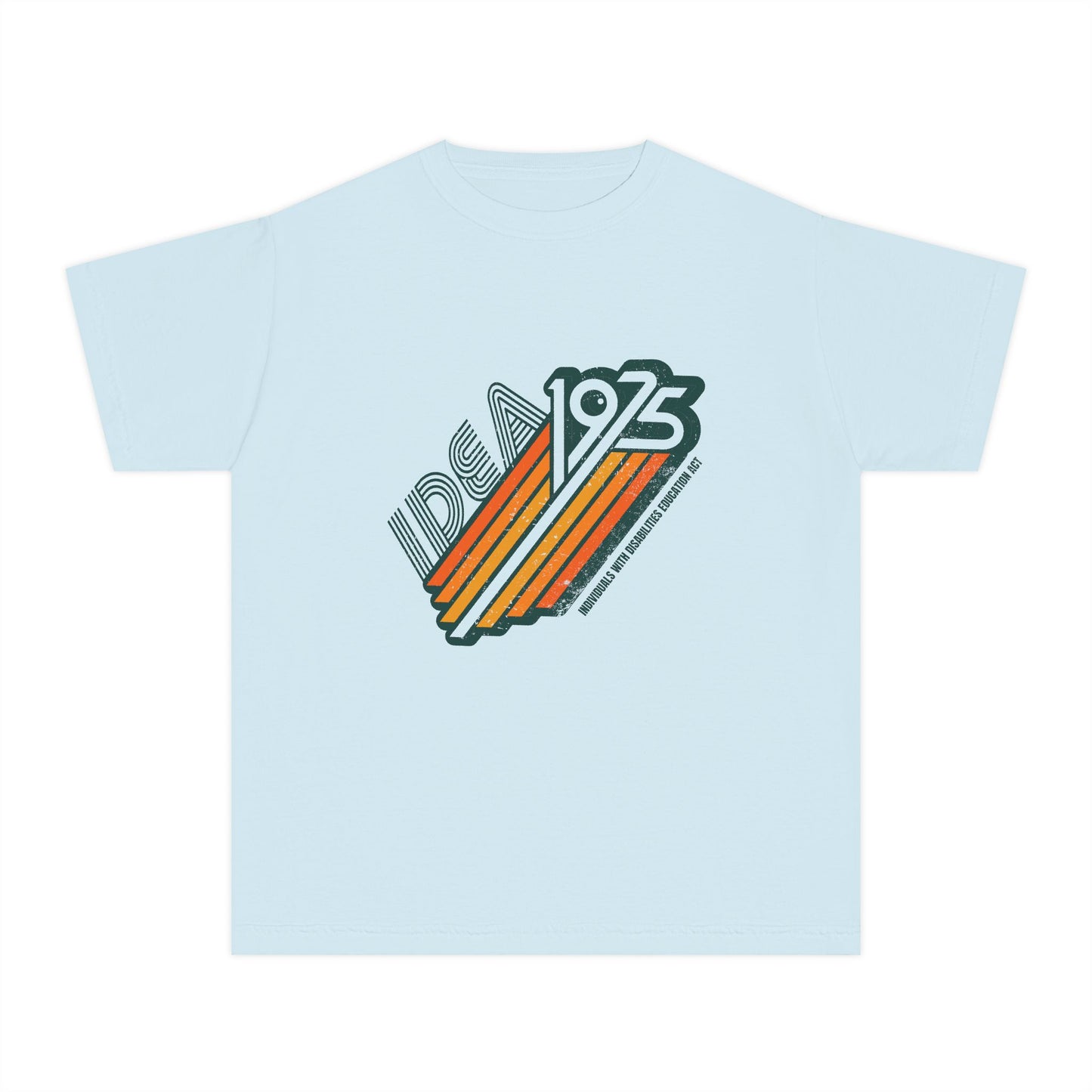 IDEA - 1975 - Individuals with Disabilities Education Act - Youth Unisex Midweight Tee