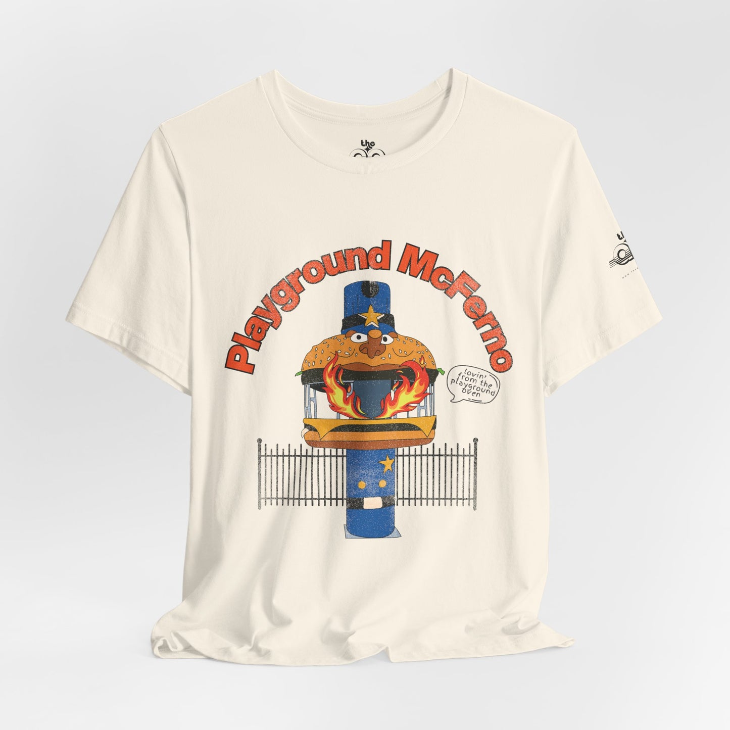 Playground McFerno - Lovin' From the Playground Oven - Adult Unisex Jersey Short Sleeve Tee