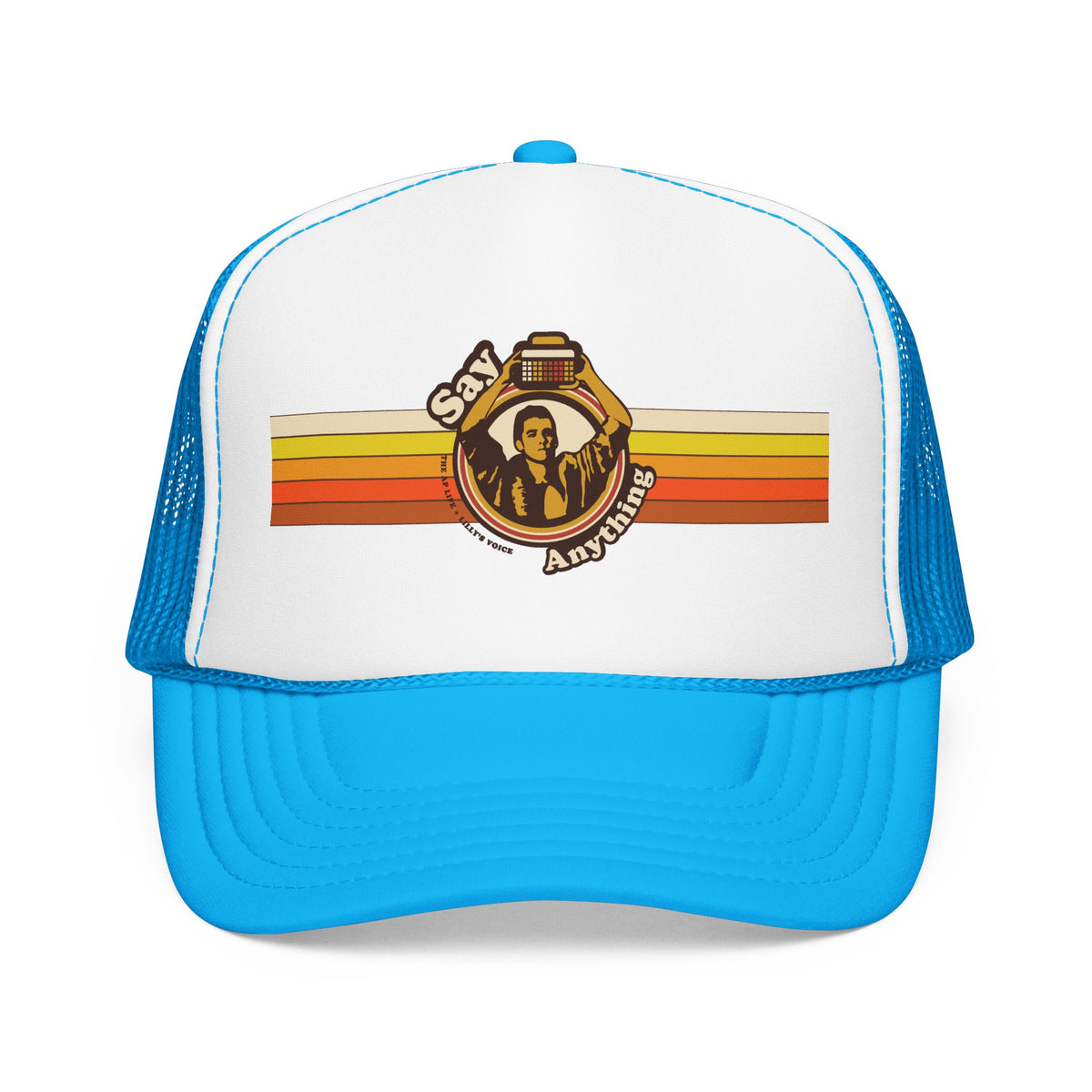 Say Anything - AAC - Lilly's Voice + The AP Life Collab - Foam Trucker Hat