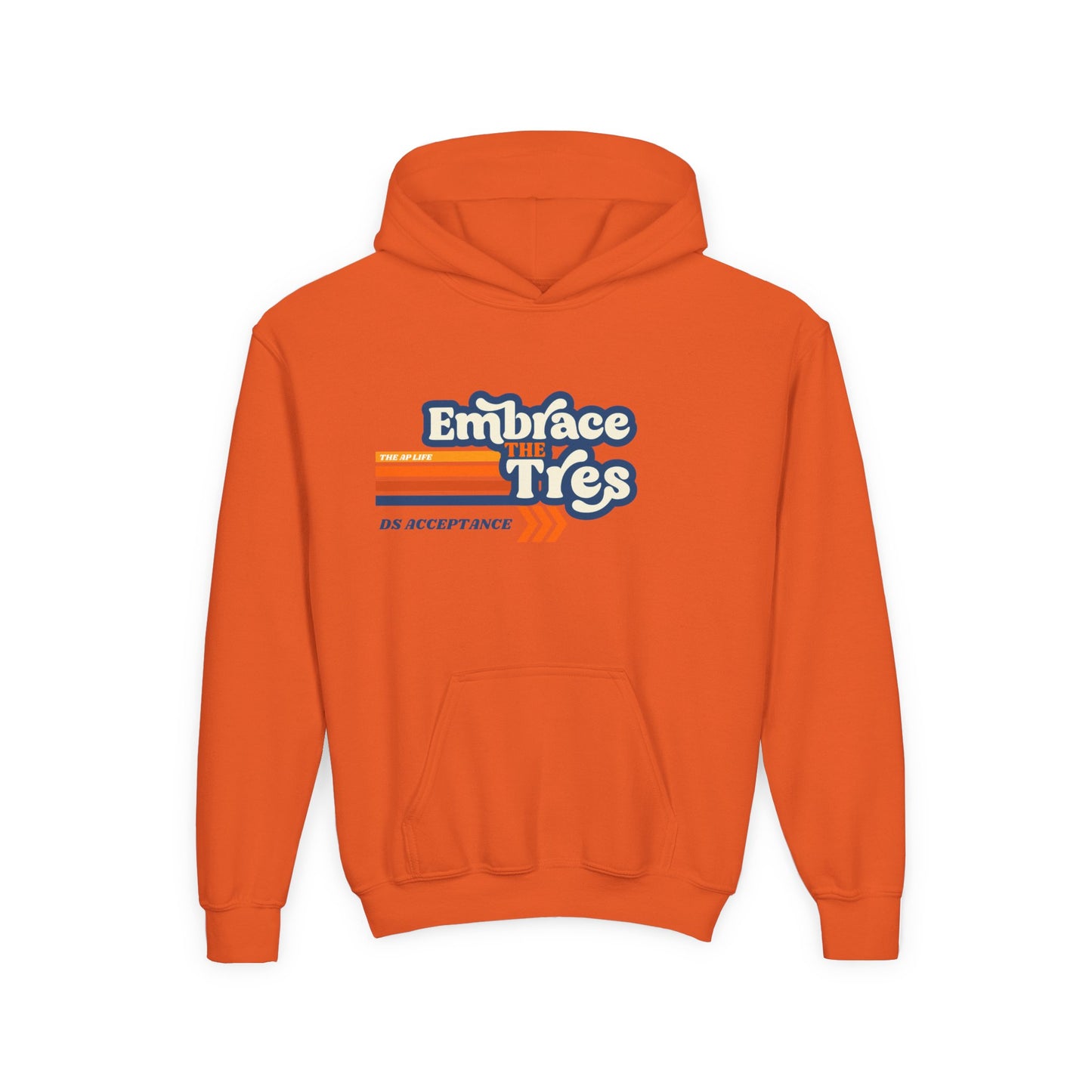 Embrace the Tres DS Awareness - Youth Unisex Hoodie