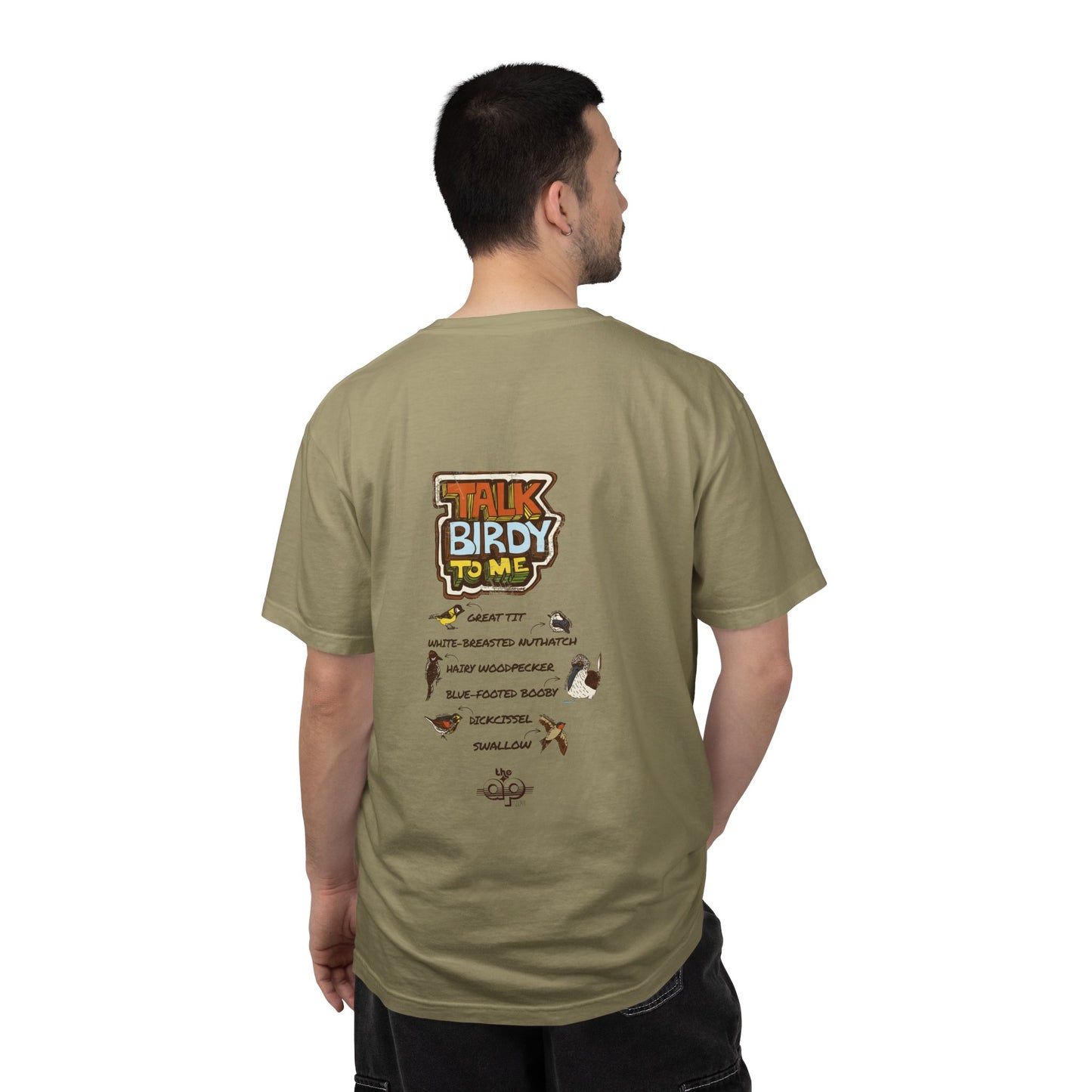 Talk Birdy to Me - Adult Unisex Garment-Dyed T-shirt