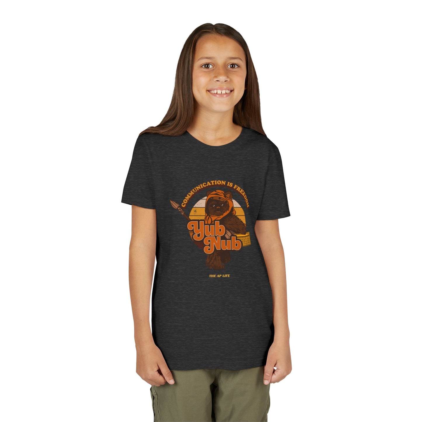 Communication is Freedom - Yub Nub - AAC - Youth Short Sleeve Tee