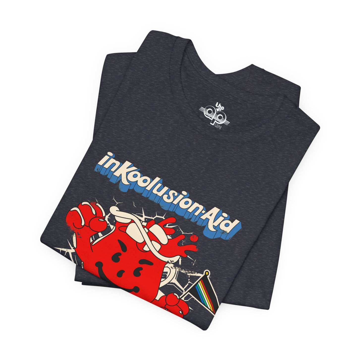 InKoolusion Aid - Breaking Down Barriers to Accessibility & Acceptance - Disability Rights - Adult Unisex Jersey Short Sleeve Tee