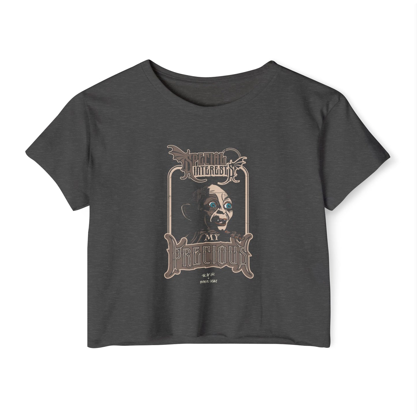 Special Interests - My Precious - LOTR - Women's Crop Top Tee