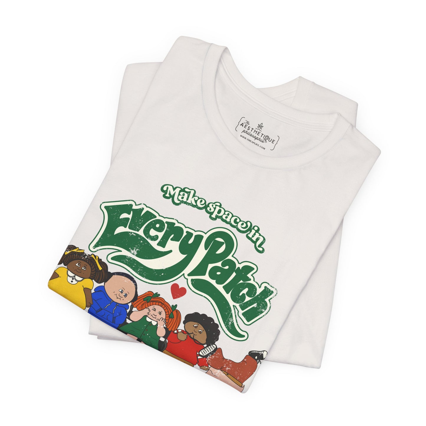 Make Space in Every Patch - Inclusion Matters - Adult Unisex Jersey Tee