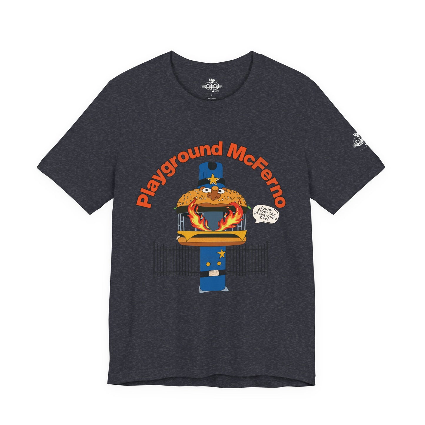 Playground McFerno - Lovin' From the Playground Oven - Adult Unisex Jersey Short Sleeve Tee