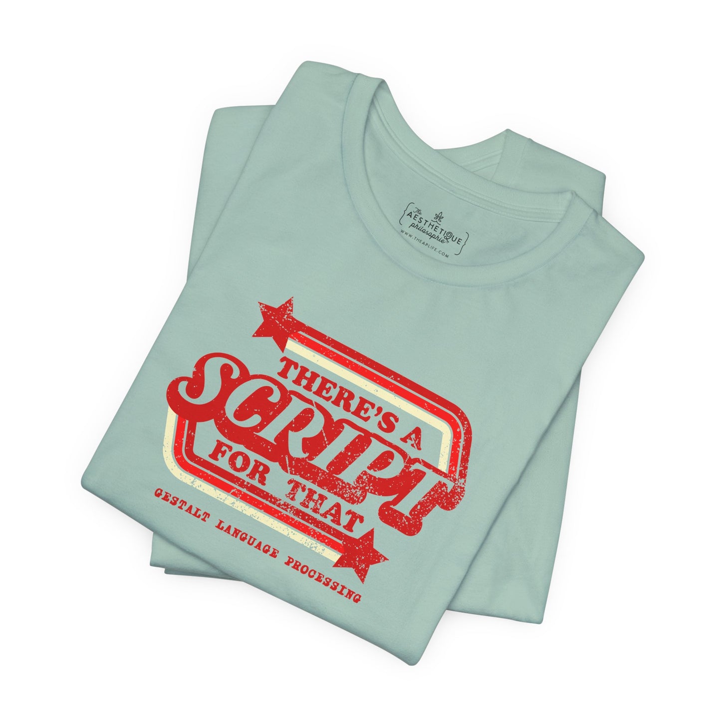 Vintage Script Graphic Tee - Perfect for Casual Wear