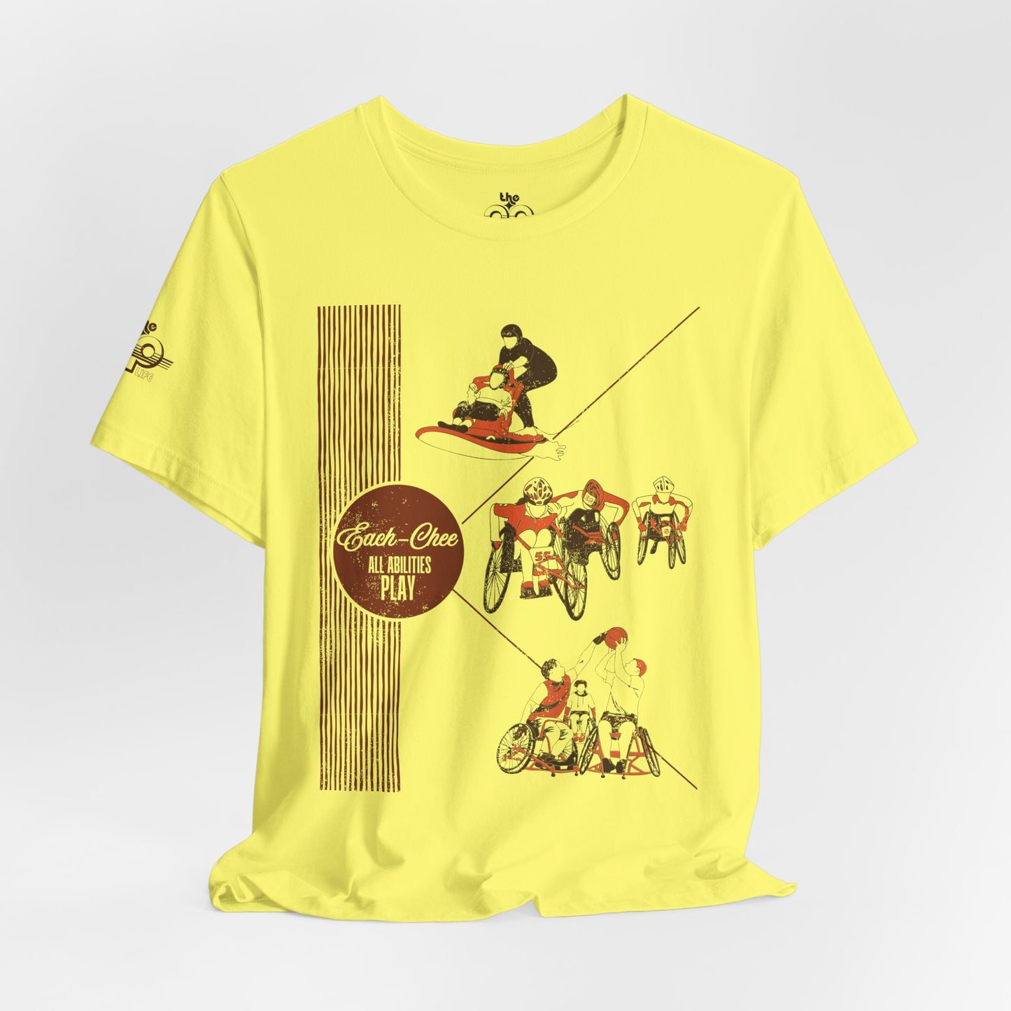 Each-Chee - All Abilities Play - Adult Unisex Jersey Short Sleeve Tee