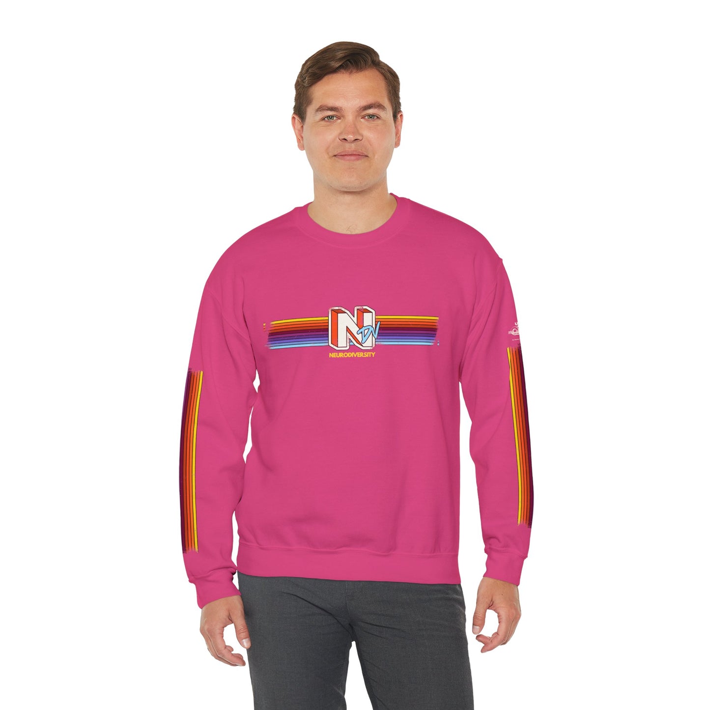 NDV - Neurodiversity - Adult Unisex Heavy Blend™ Crewneck Sweatshirt