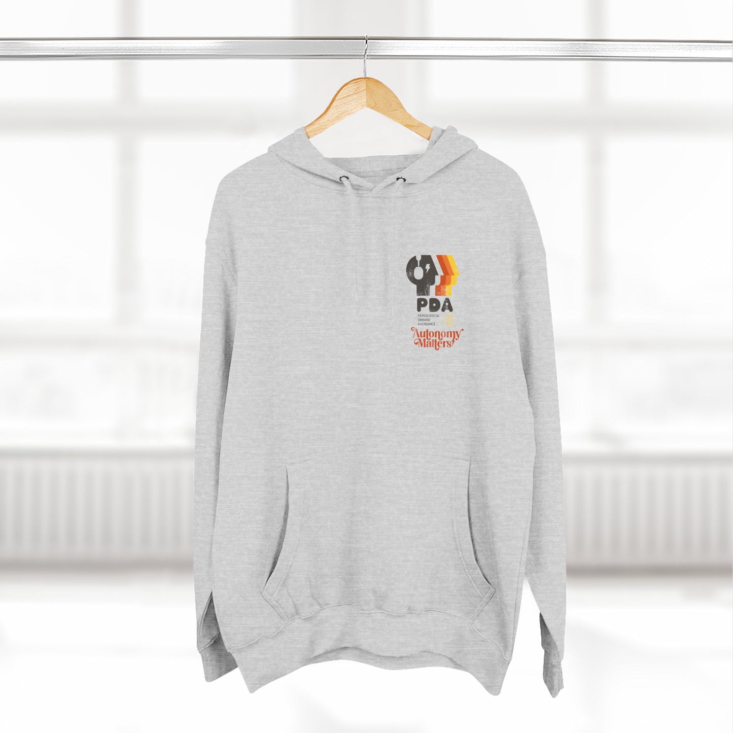 PDA - Pathological Demand Avoidance - Autonomy Matters - Adult Unisex Hoodie