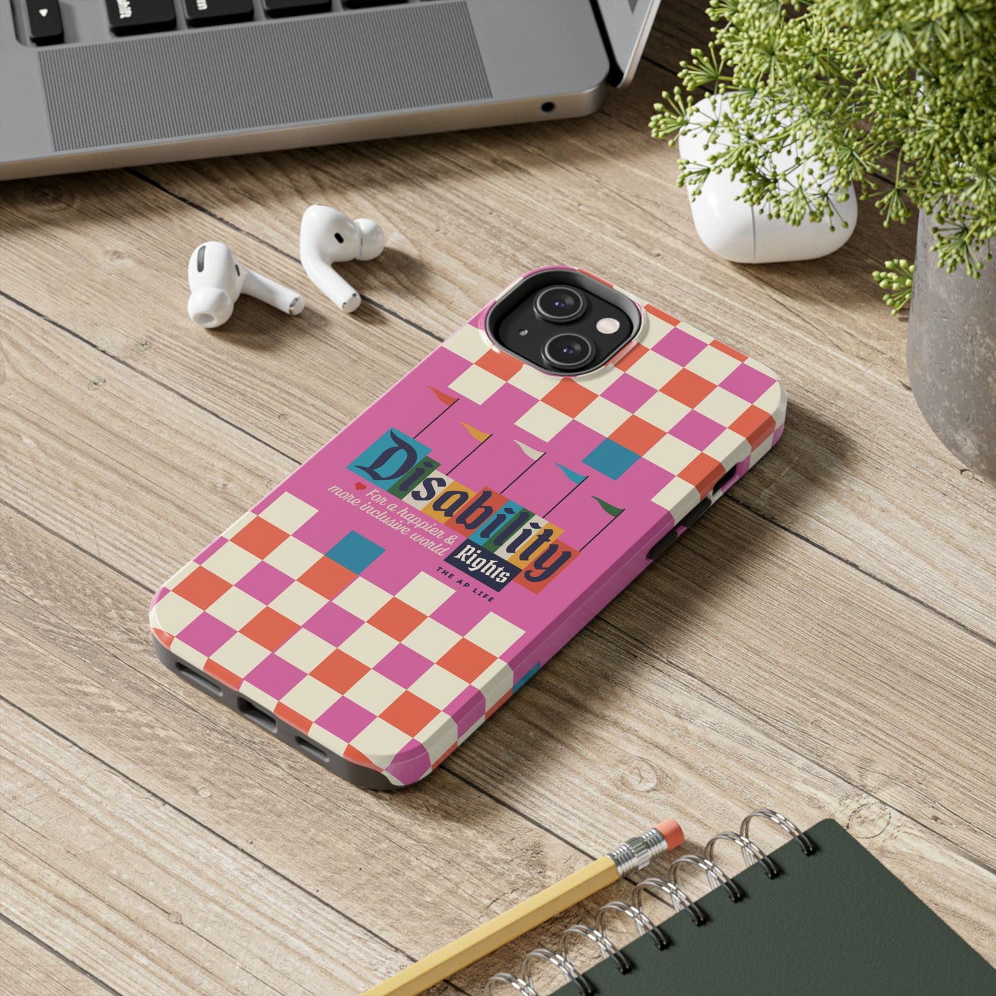 Disability Rights for A Happier & More Inclusive World - iPhone Case