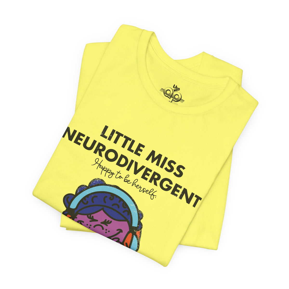 Little Miss Neurodivergent -Adult Unisex Jersey Short Sleeve Tee