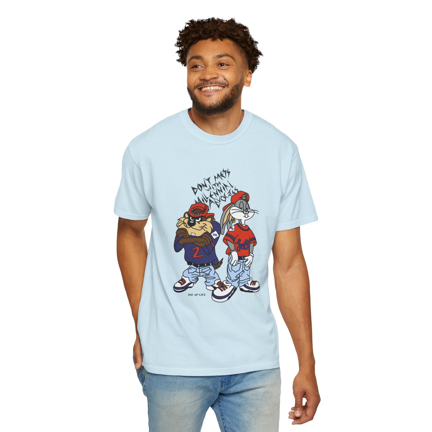 Don't Mess with Millennial Advocates - Bugs & Taz- Comfort Colors Adult Unisex Garment-Dyed T-shirt