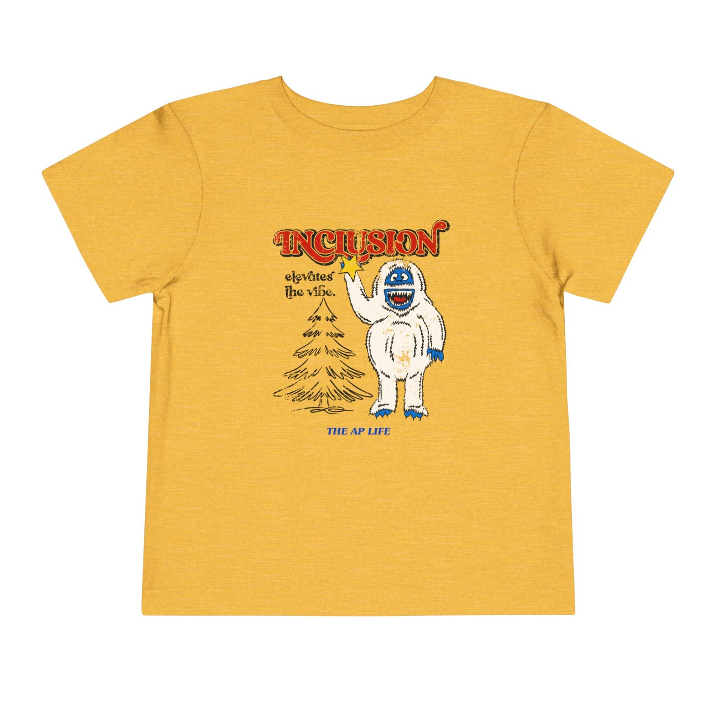 Inclusion Elevates the Vibe - Bumble - Toddler Short Sleeve Tee