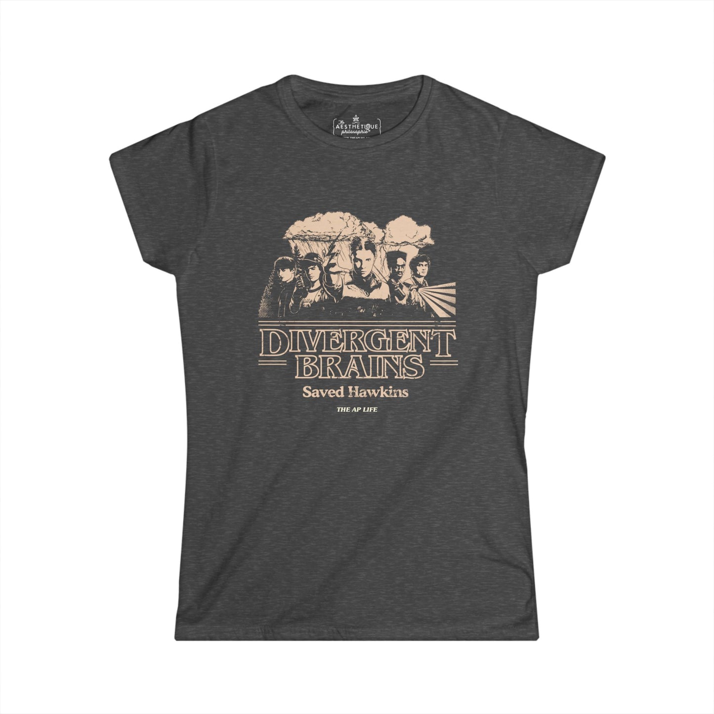 Divergent Minds Saved Hawkins - Women's Softstyle Tee