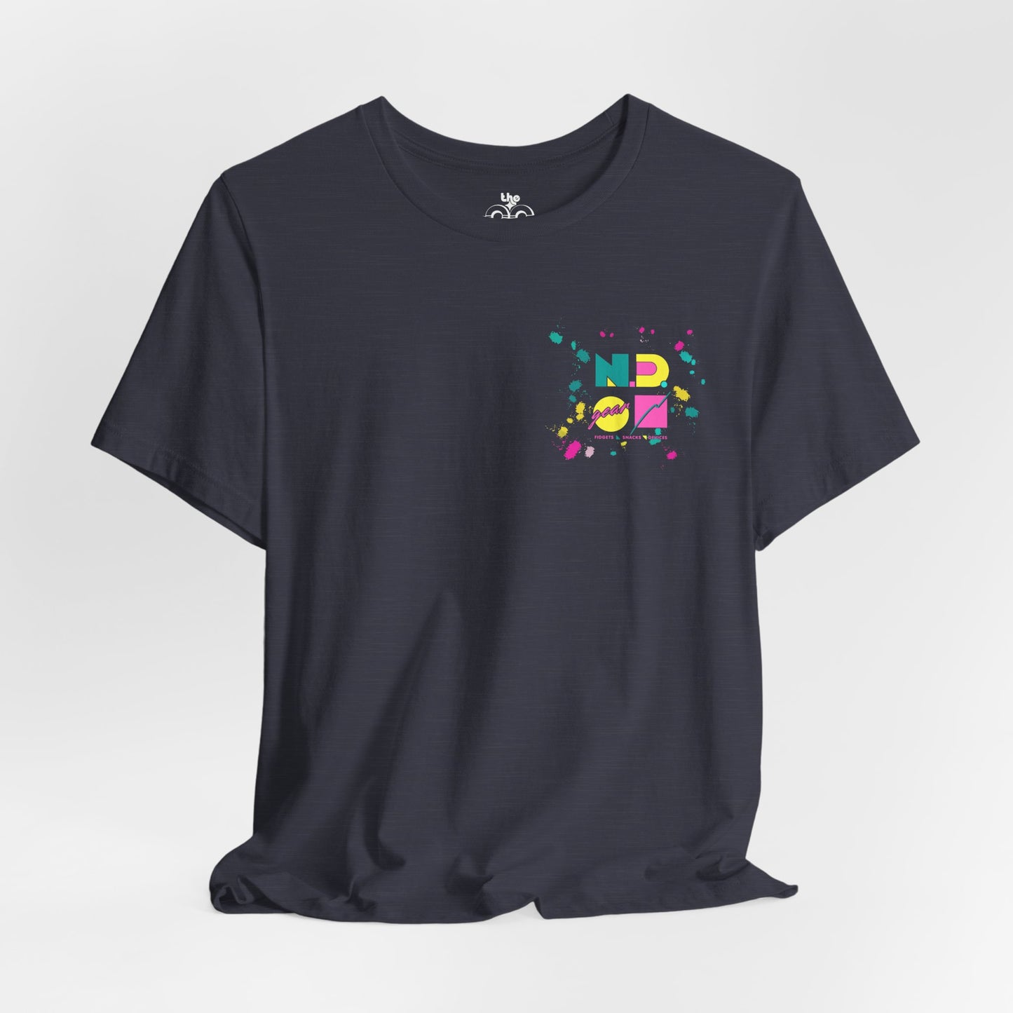 N.D. Gear - Fidgets, Snacks, Devices - Adult Unisex Jersey Short Sleeve Tee