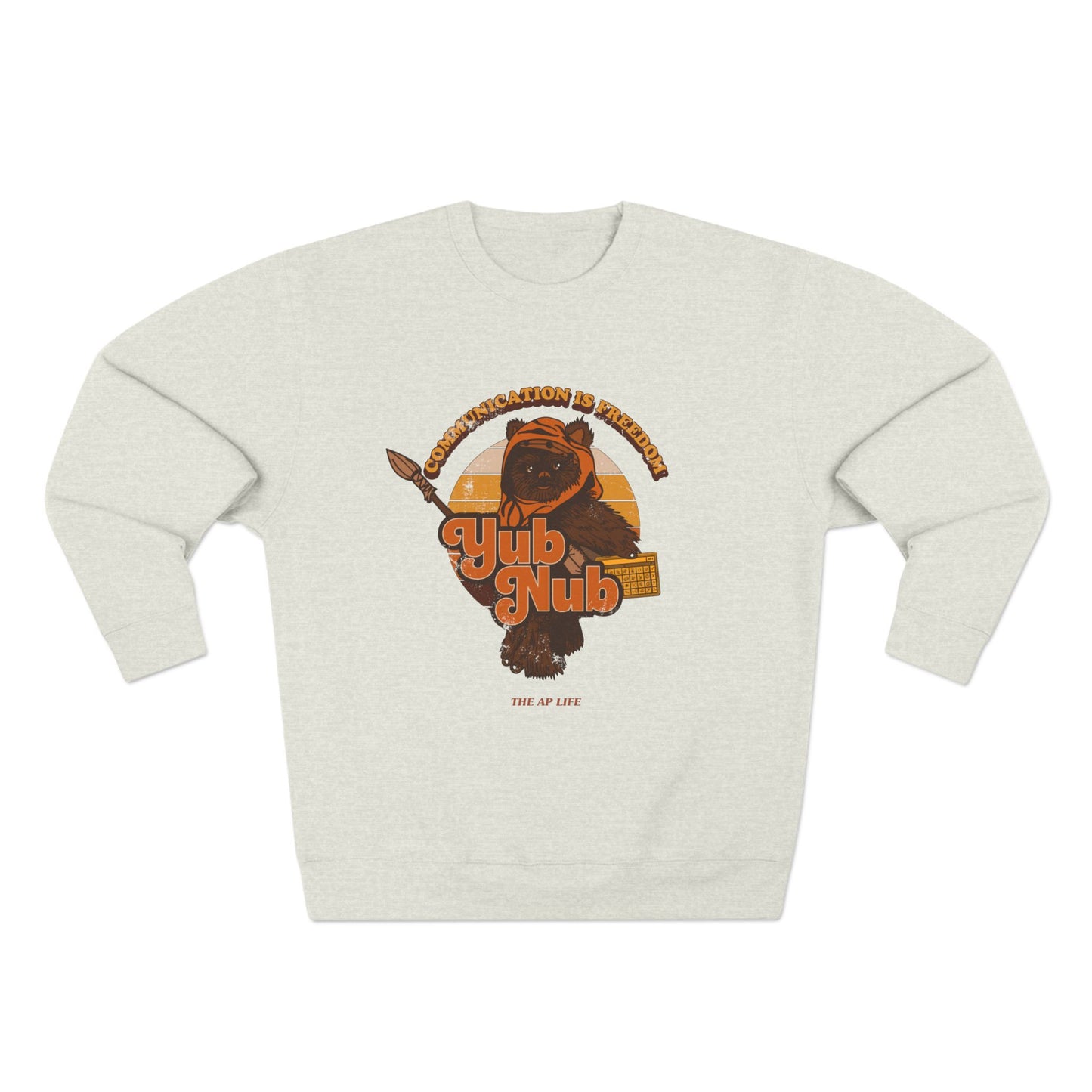 Communication is Freedom - Yub Nub - AAC - Unisex Crewneck Sweatshirt