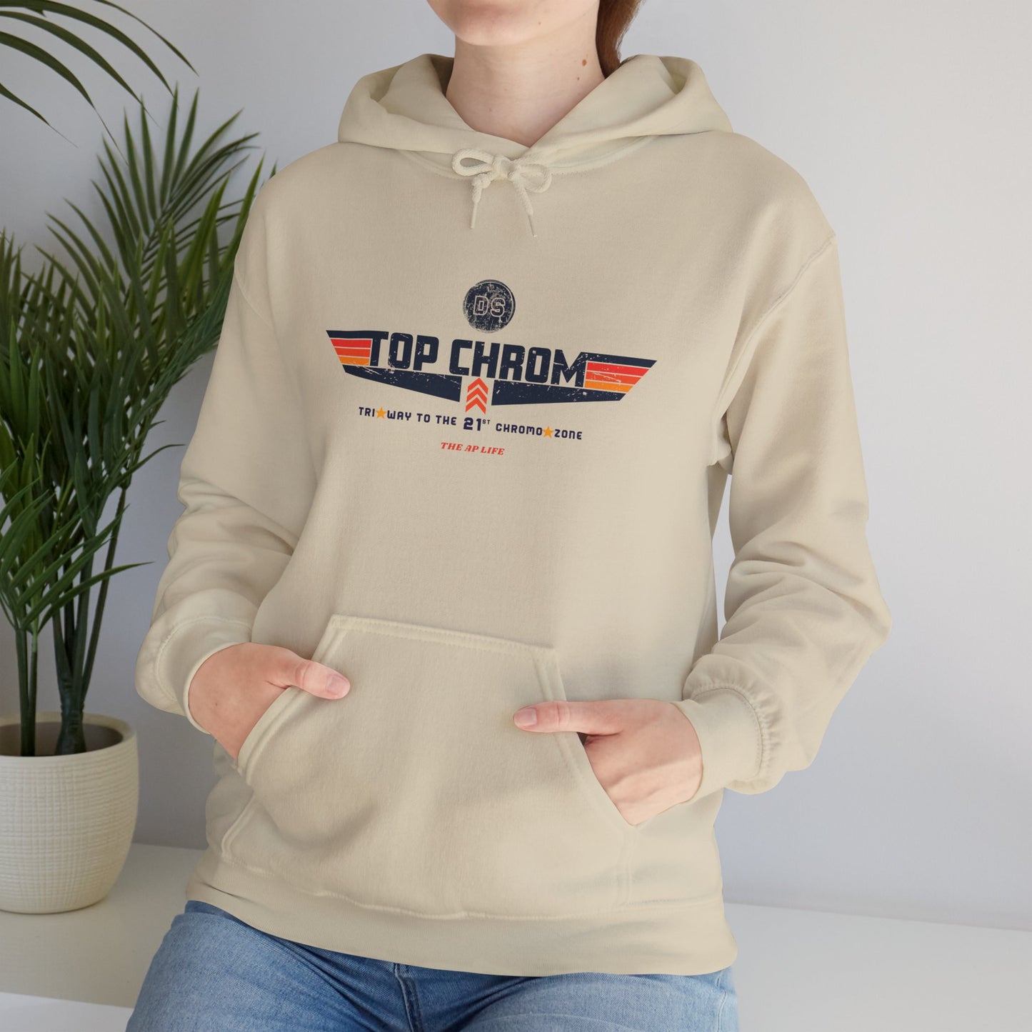 Top Chrom Highway to the Chromo-Zone DS Awareness - Adult Unisex Hoodie