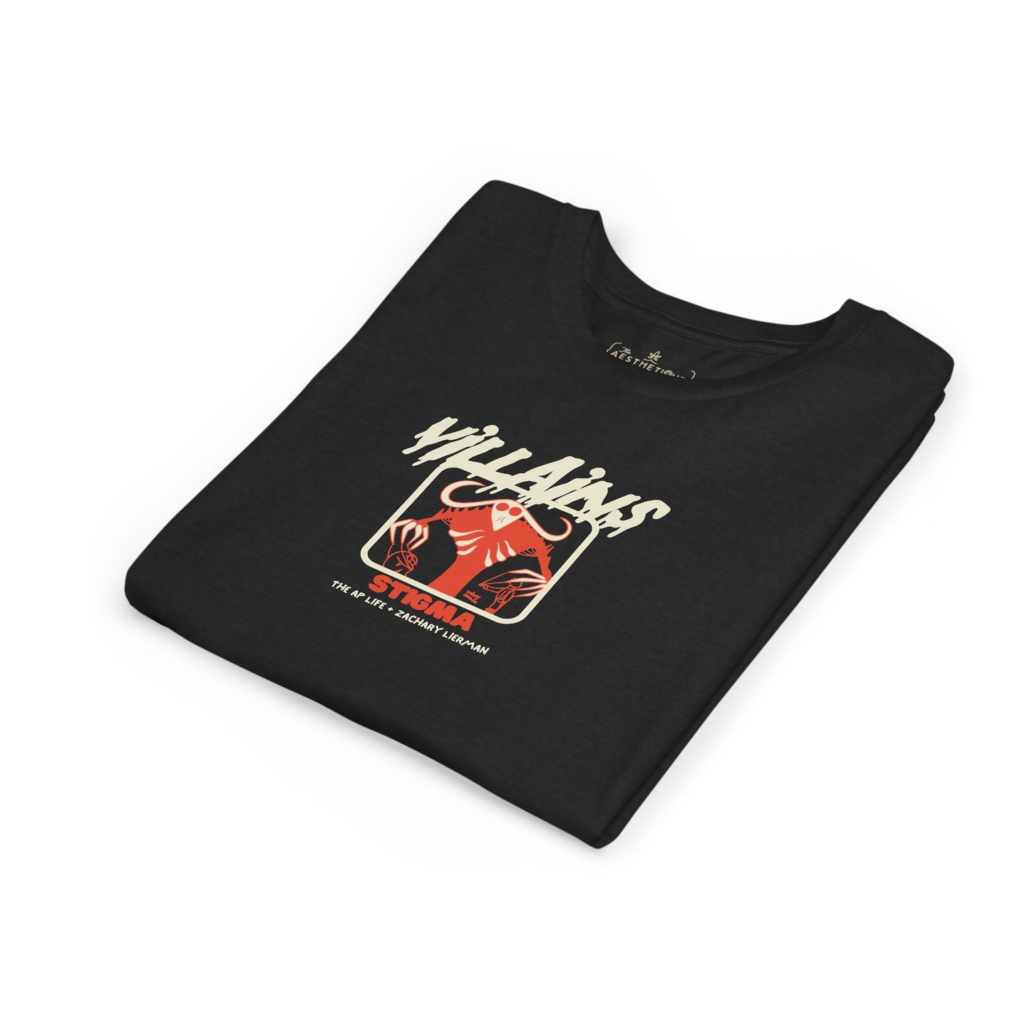 Villains of The Autistic Community Series - Stigma - Zachary Lierman - Youth Unisex Jersey Tee