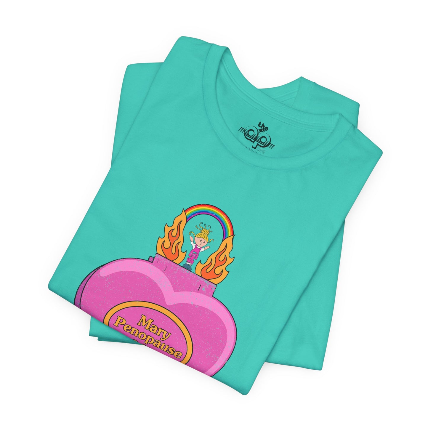 Mary Penopause - Small Triggers, Big Emotions - Adult Unisex Jersey Short Sleeve Tee