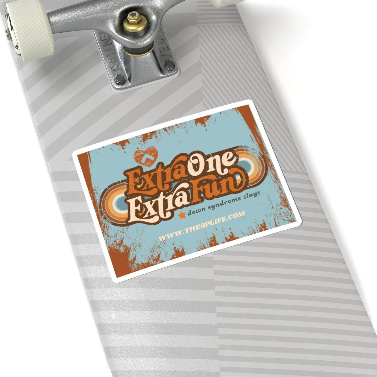 Extra One, Extra Fun DS Awareness - Rectangular Sticker