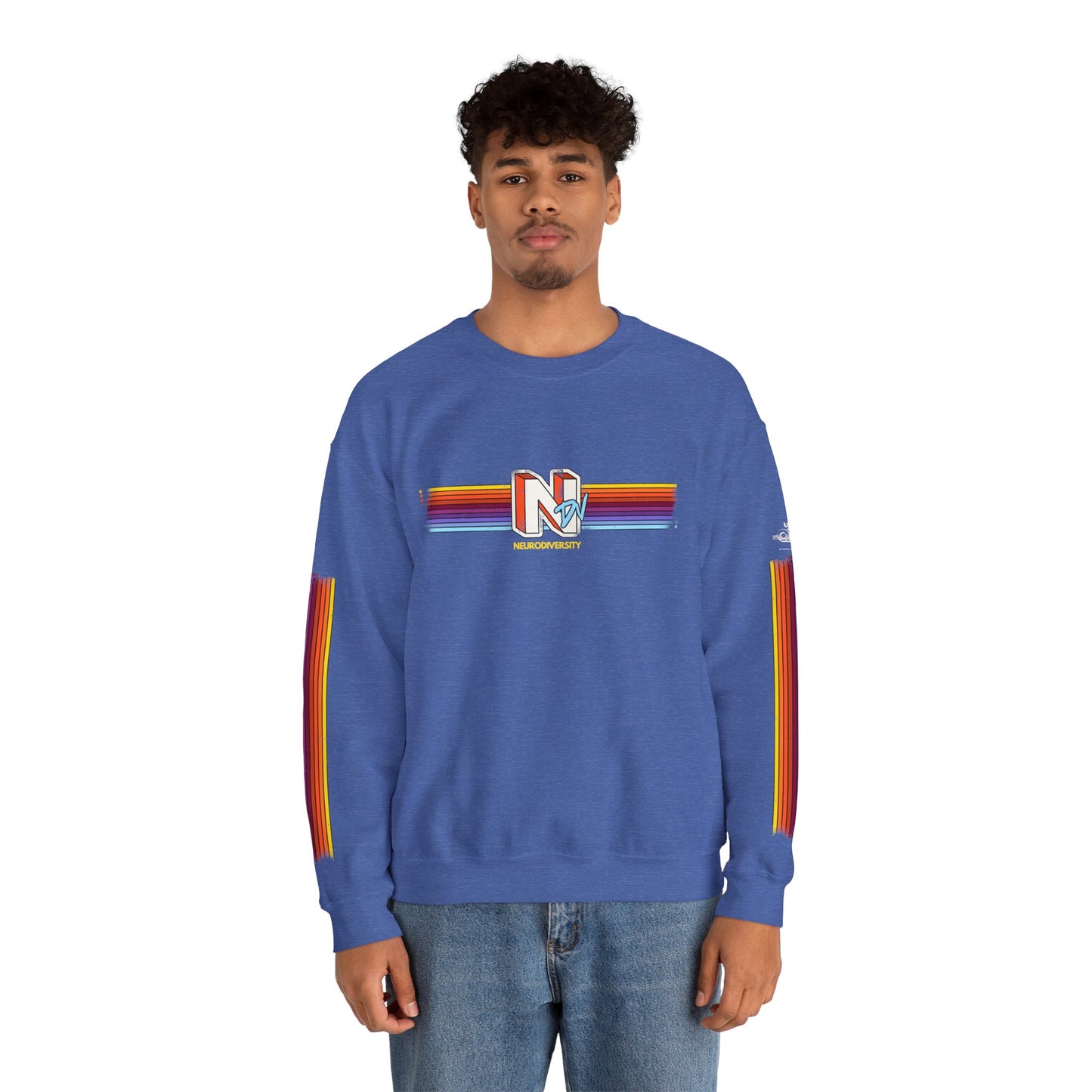 NDV - Neurodiversity - Adult Unisex Heavy Blend™ Crewneck Sweatshirt