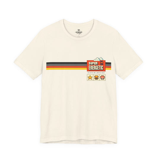 Super Energetic Despite My Limited Diet - Adult Unisex Jersey Short Sleeve Tee