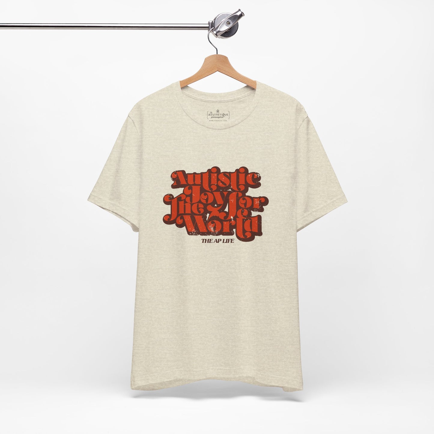 Autistic Joy for the World - Seasonal Style - Unisex Jersey Short Sleeve Tee