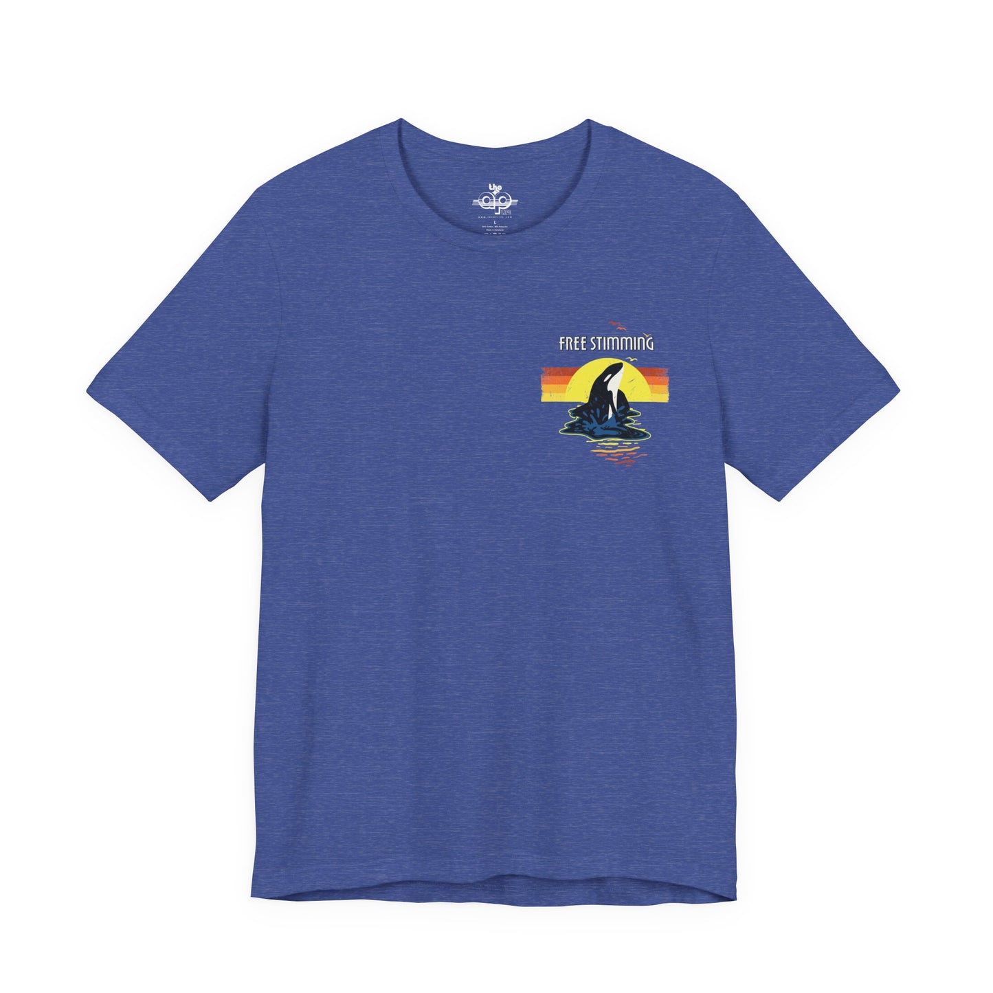 Free Stimming - Orca - Adult Unisex Jersey Short Sleeve Tee