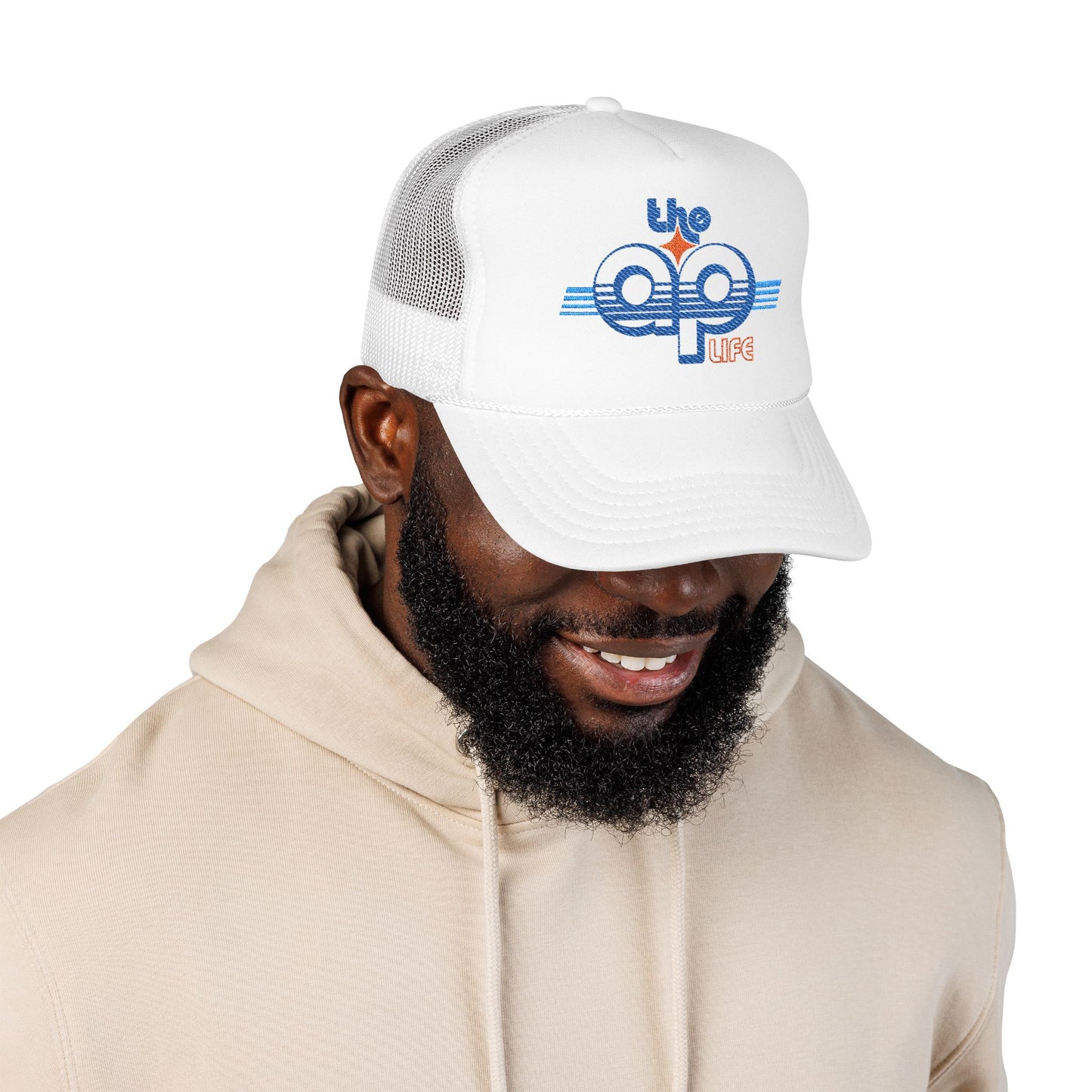 The AP Life - Adult Unisex Foam Trucker Hat (Embroidered)