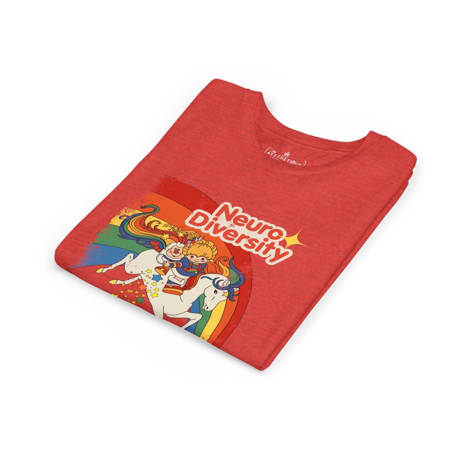 Neurodiversity Spreads Color to the Earth - Youth Unisex Short Sleeve Tee