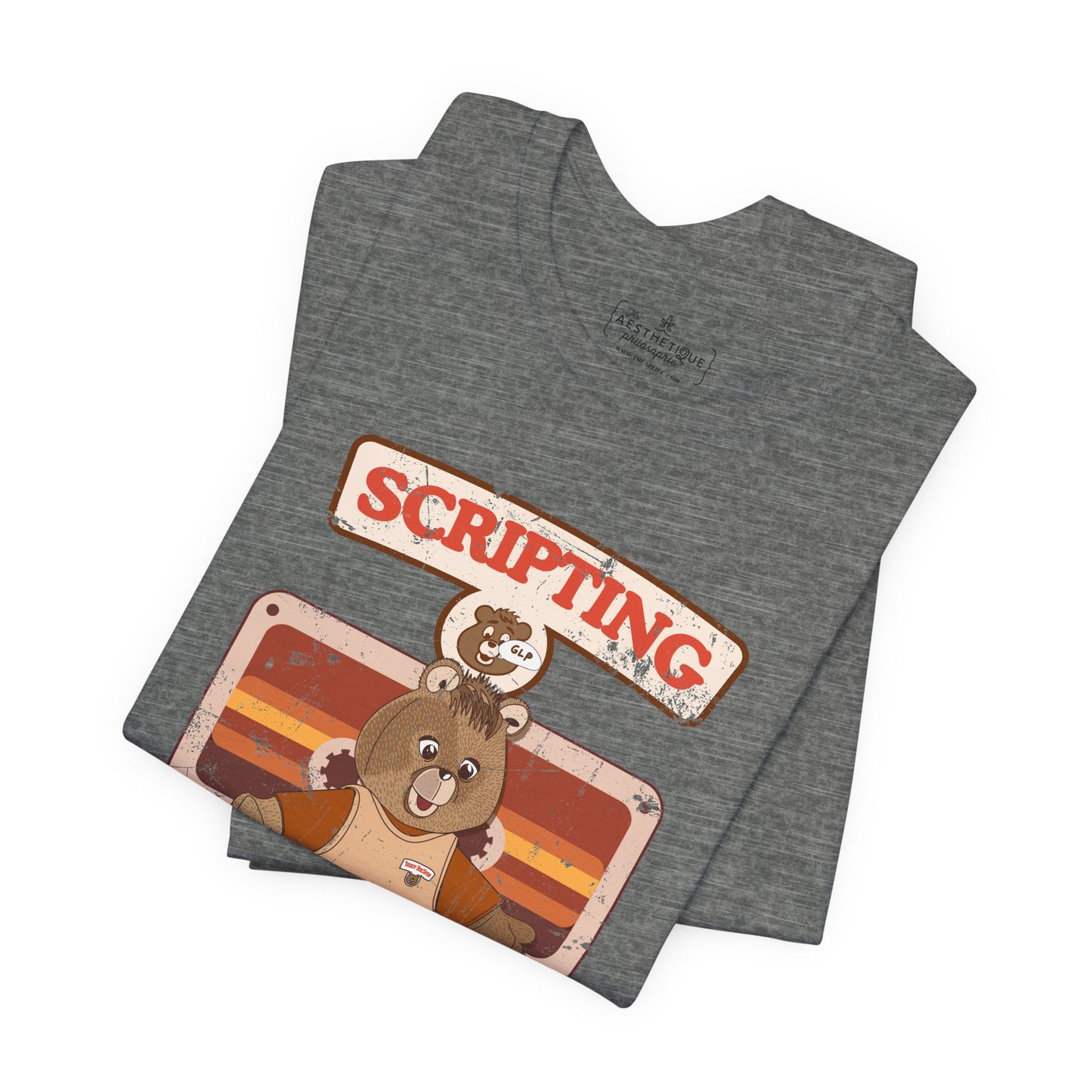 Scripting is Iconic - GLP - Teddy RecSpin - Adult Unisex Jersey Tee