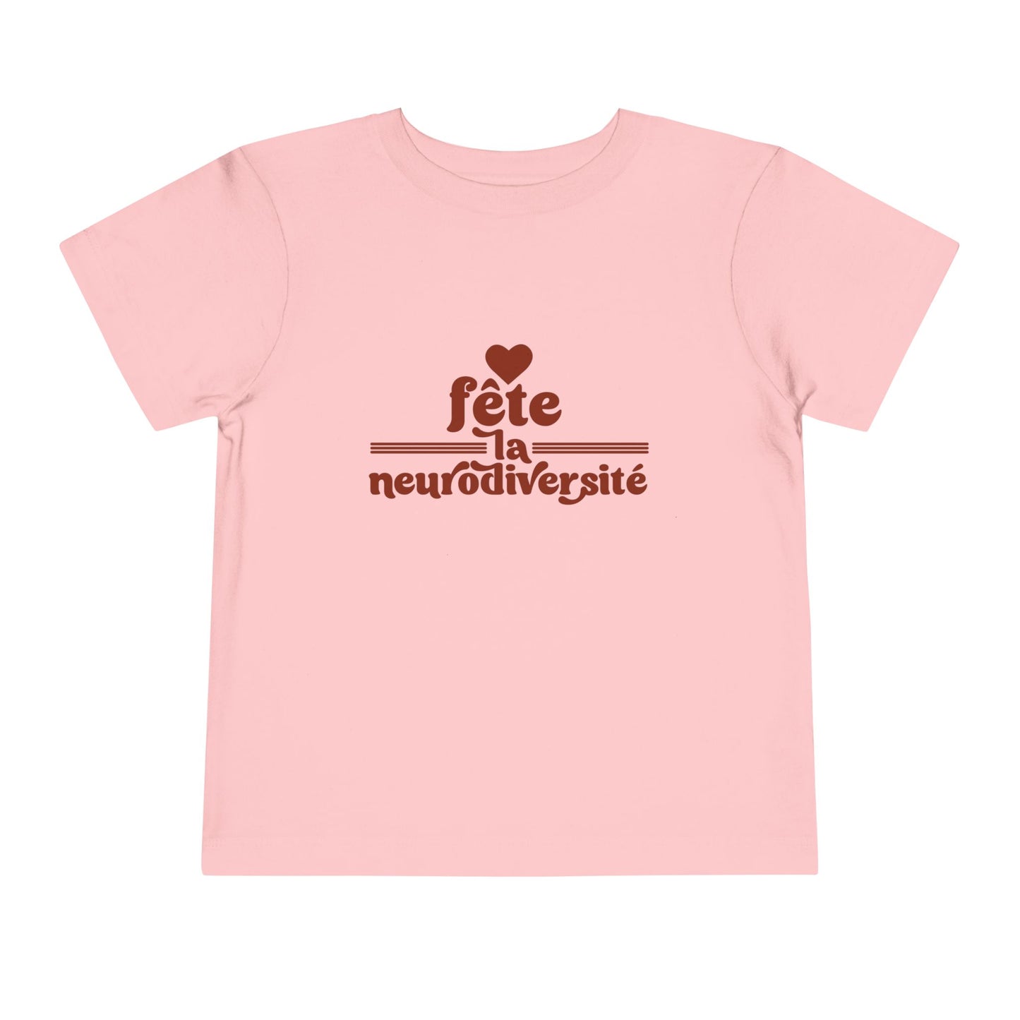 Fête La Neurodiversité Celebrate Neurodiversity - TODDLER Short Sleeve Tee