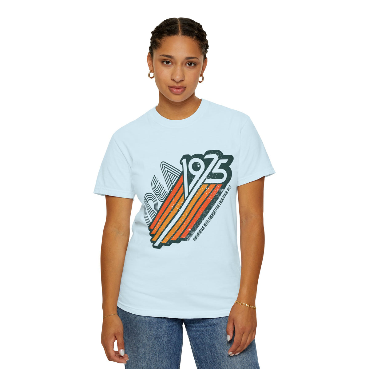 IDEA - 1975 - Individuals with Disabilities Education Act - Unisex Garment-Dyed T-shirt