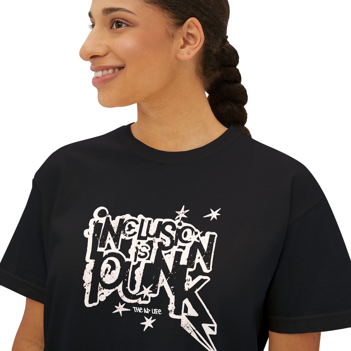 Inclusion is Punk - Women's Boxy Tee