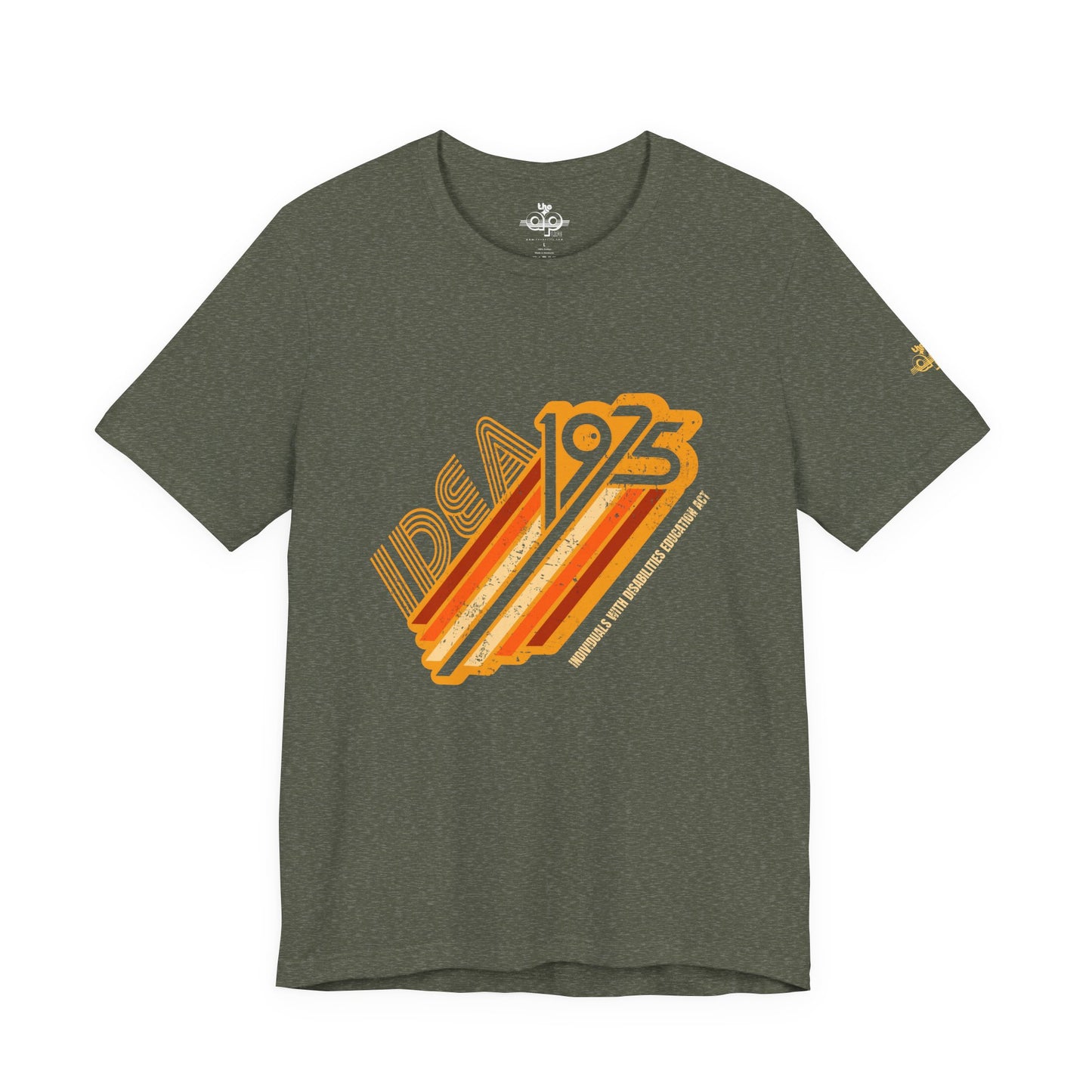 1975 IDEA - Individuals With Disabilities Education Act - Adult Unisex Jersey Short Sleeve Tee