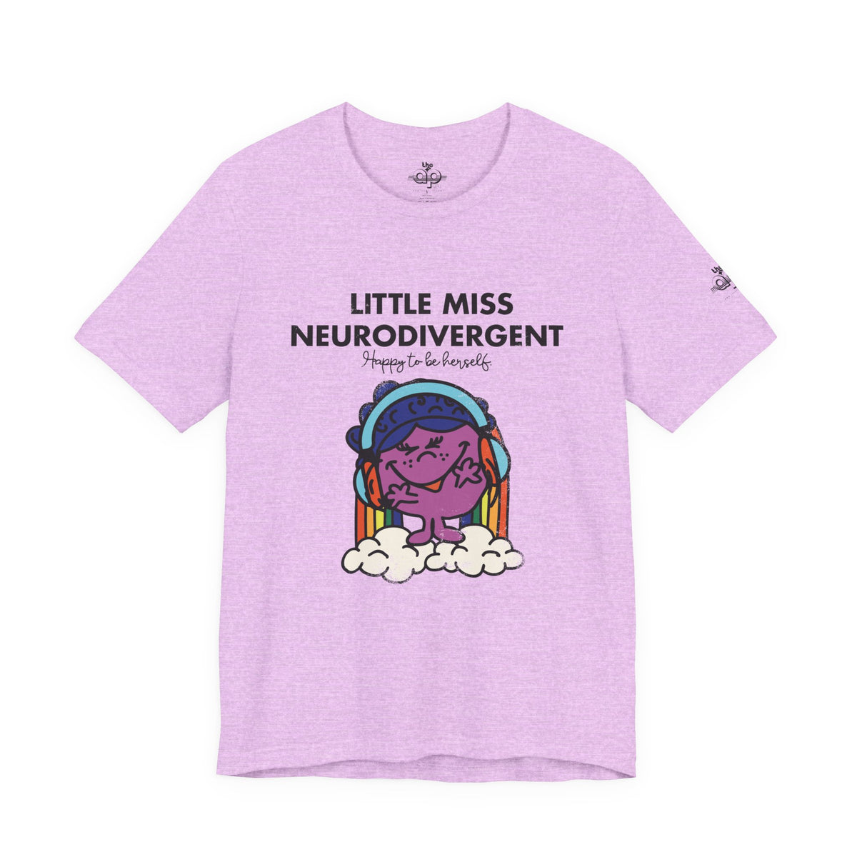 Little Miss Neurodivergent -Adult Unisex Jersey Short Sleeve Tee
