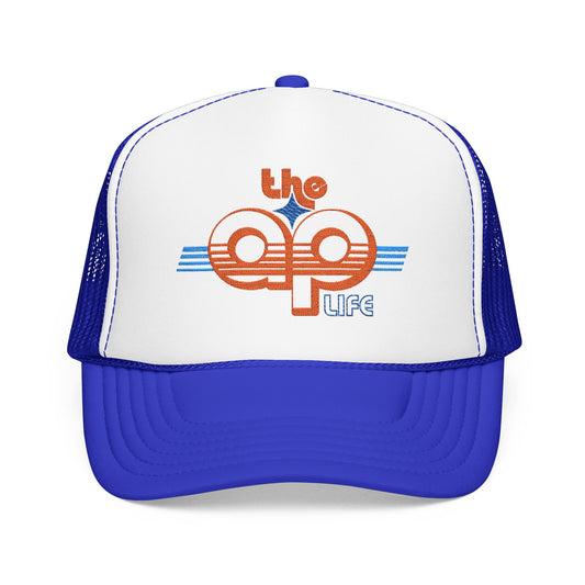 The AP Life - Adult Unisex Foam Trucker Hat (Embroidered)