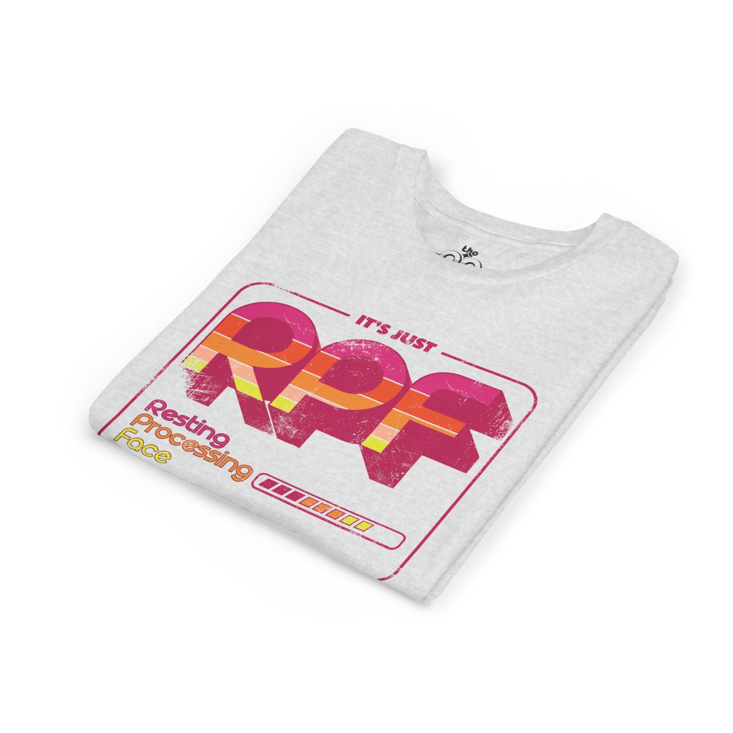 It's Just RPF - Resting Processing Face - Youth Unisex Short Sleeve Tee